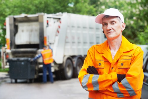 Professional team conducting house clearance in Finchley